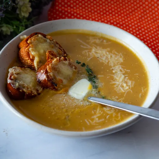 Roast Sweet Potato Soup