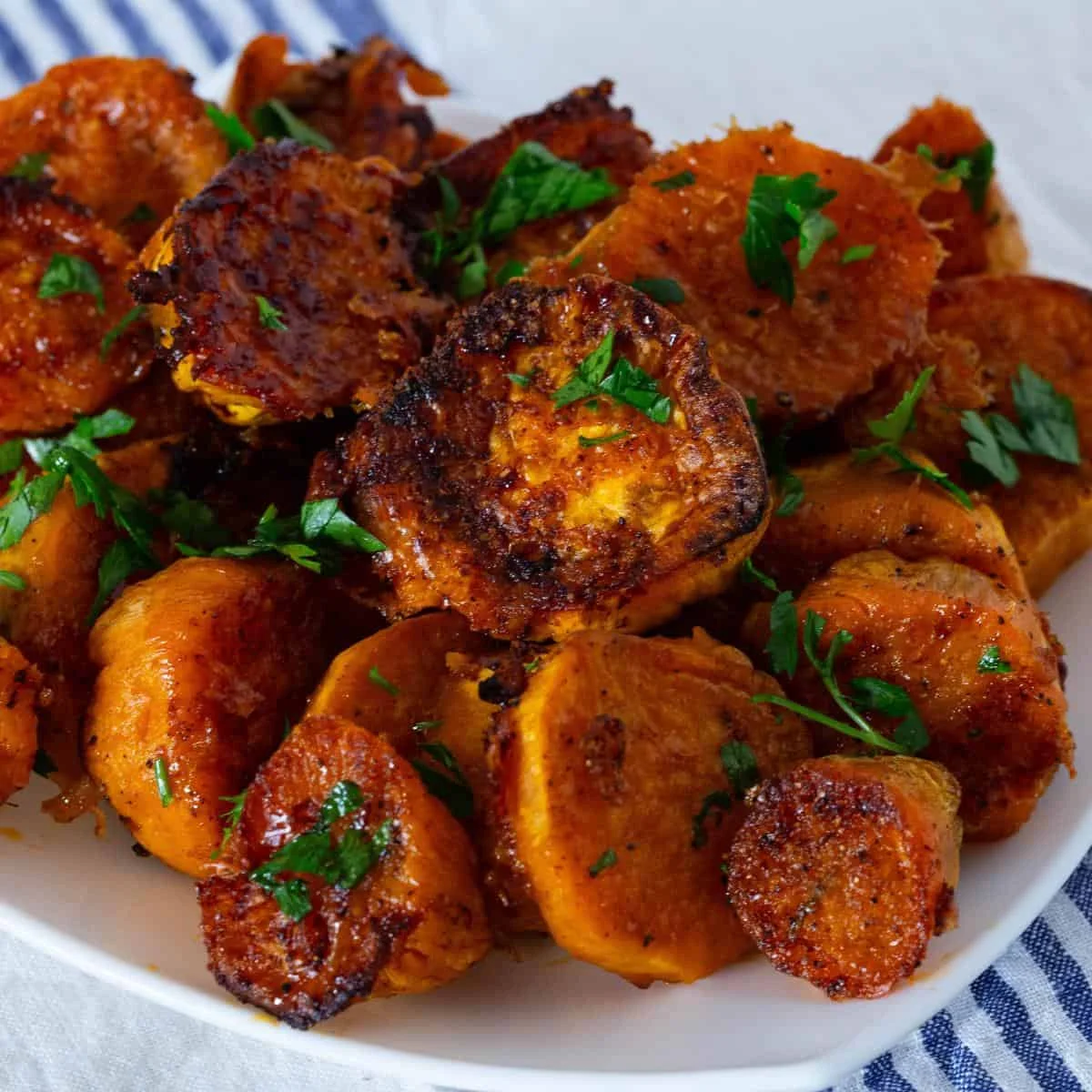 Parmesan Roast Sweet Potatoes