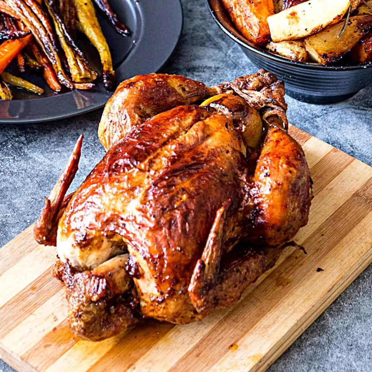 Whole Roast Chicken in the Oven