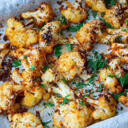 Coliflor asada