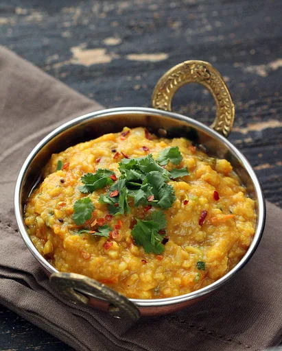 Mung Bean Dal and Pigeon Pea Stew. Toor aur Mung Dal.