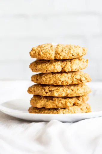 Tahini Oatmeal Cookies Vegan Gluten free