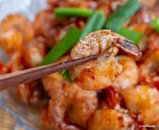 Langostinos caramelizados vietnamitas (Tôm Rim)