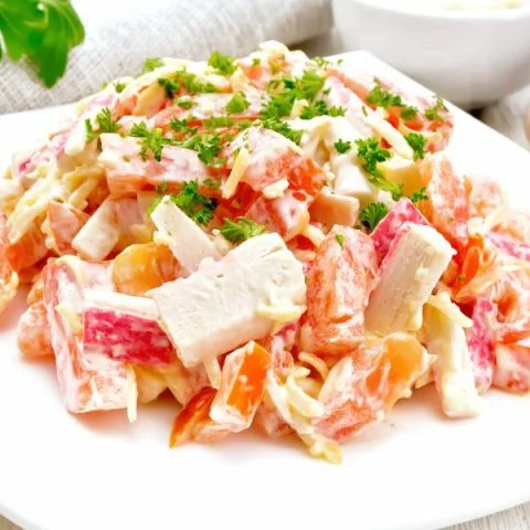 Refreshing Ensalada de Cangrejo Recipe
