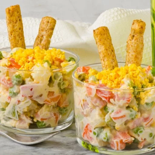 Receta de ensaladilla rusa española