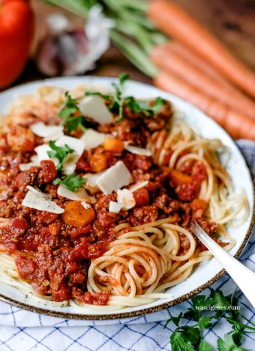 Receta de espaguetis a la boloñesa