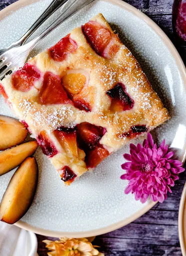 Butterkuchen mit Pflaumen