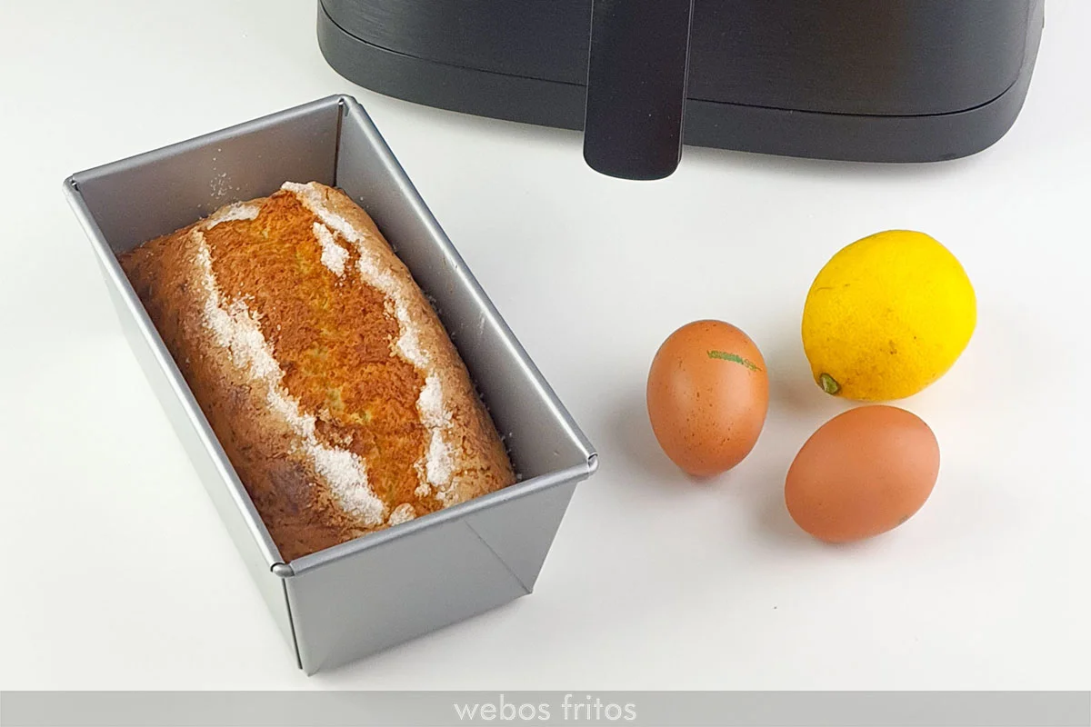 Receta del bizcocho al tenedor para freidora de aire