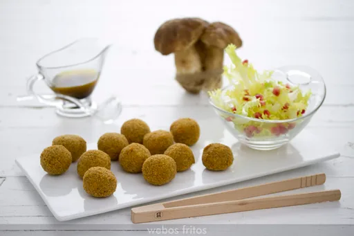 Croquetas de boletus