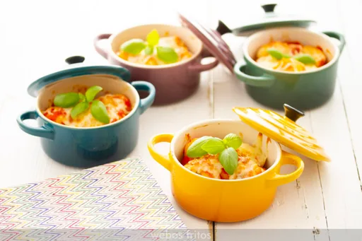 Receta de los ñoquis a la sorrentina rellenos de panceta y ricotta
