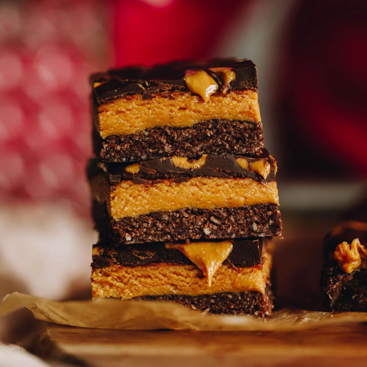 No-bake Peanut Butter Slice - Keke Papatahi Pata Pīnati Kore-Tunu