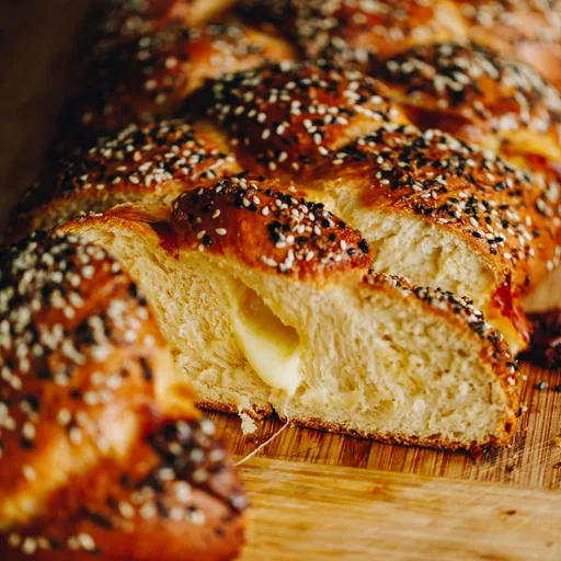 Pan Brioche Trenzado Salado