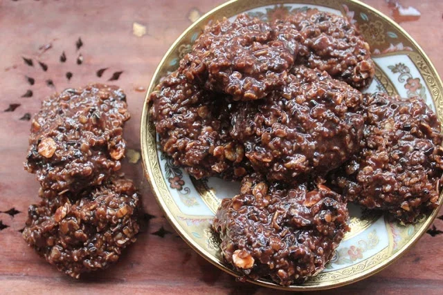 No Bake Nutella Oatmeal Cookies Recipe