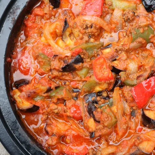 Mnazalet Batinjan (Eggplant Stew)