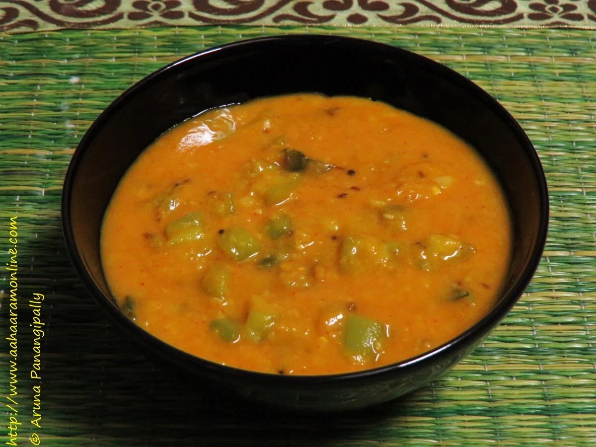 Andhra Beerakaya Pappu | Turai ki Dal | Ridge Gourd Dal