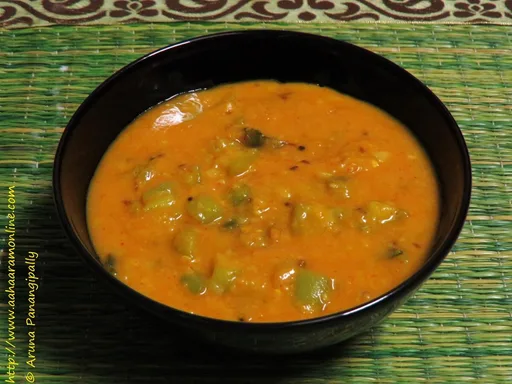 Andhra Beerakaya Pappu | Turai ki Dal | Ridge Gourd Dal