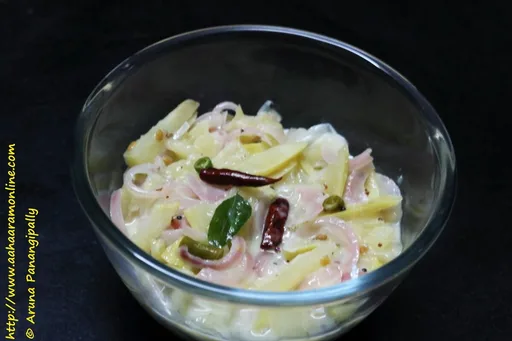 Kerala Mango Pachadi in Coconut Milk