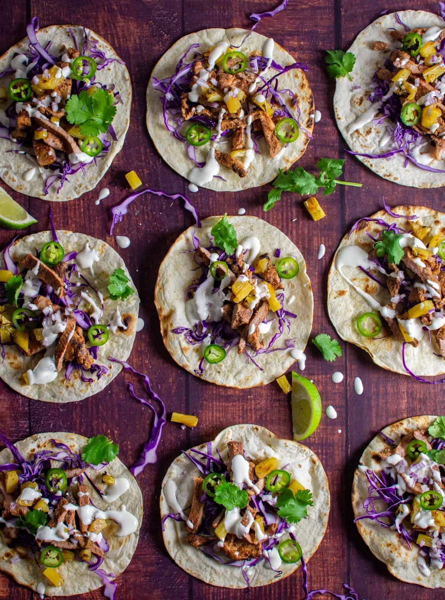 Pork Street Tacos - al pastor style