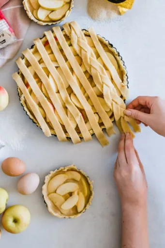 Brown Butter Caramel Apple Pie