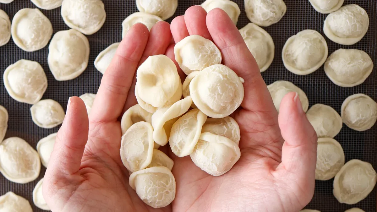 Orecchiette, clásica pasta seca casera
