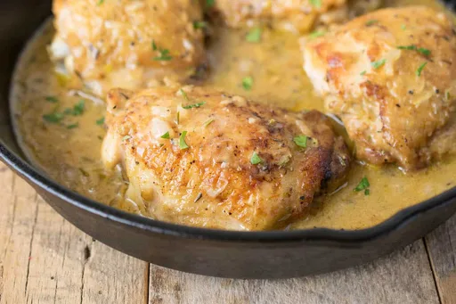 Easy Skillet Dijon Chicken
