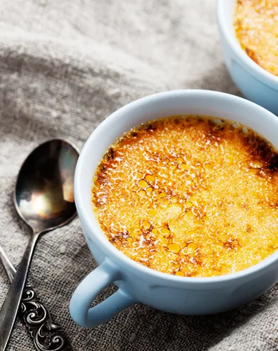 Crème brûlée au miel