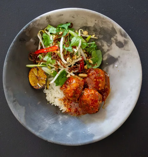 Asian Pork Meatballs