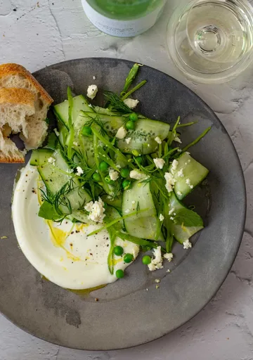 Pea & Cucumber Salad