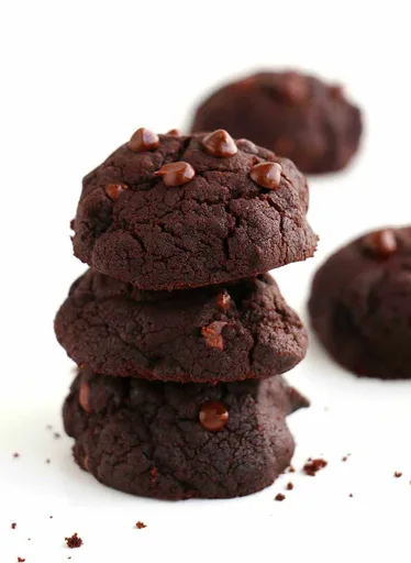 Healthy Double Chocolate Cookies