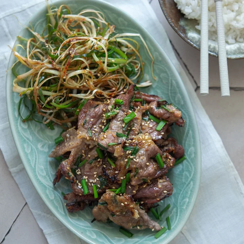 Korean Doenjang Pork (Maekjeok)