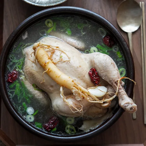 Samgyetang (Healing Ginseng Chicken Soup)