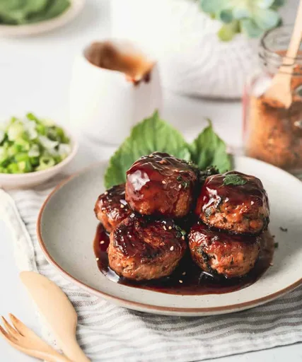 照燒紫蘇雞肉丸 / Chicken Teriyaki Meat Ball