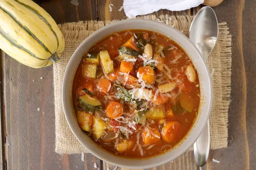 Sopa Minestrone de Otoño