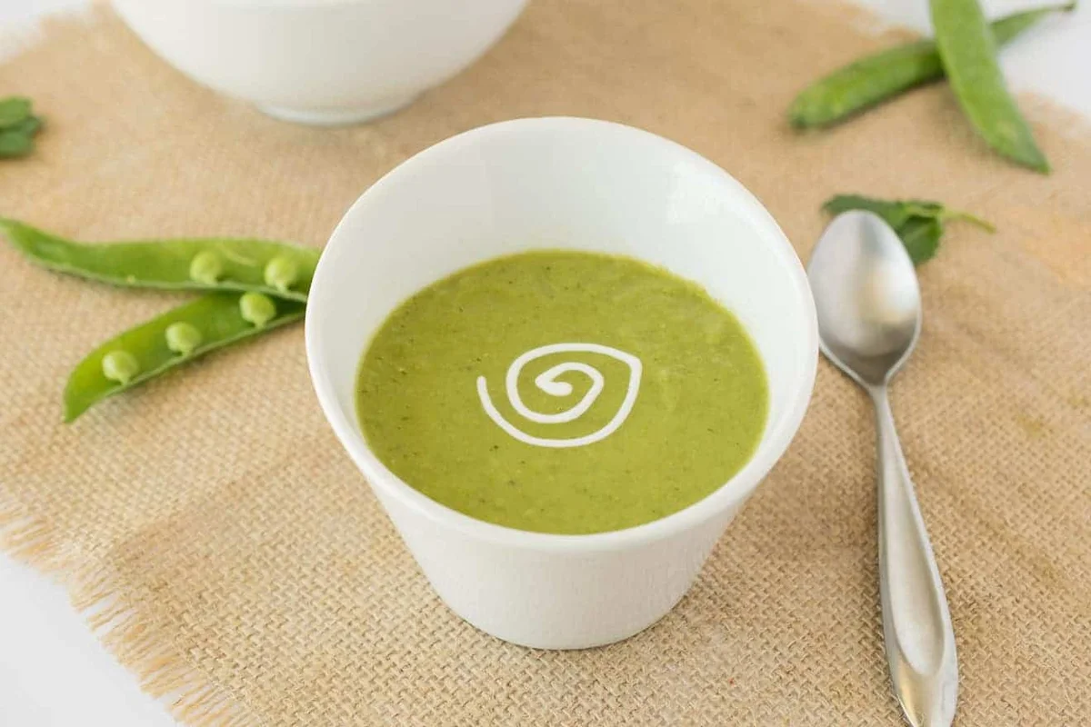 English Pea and Mint Soup