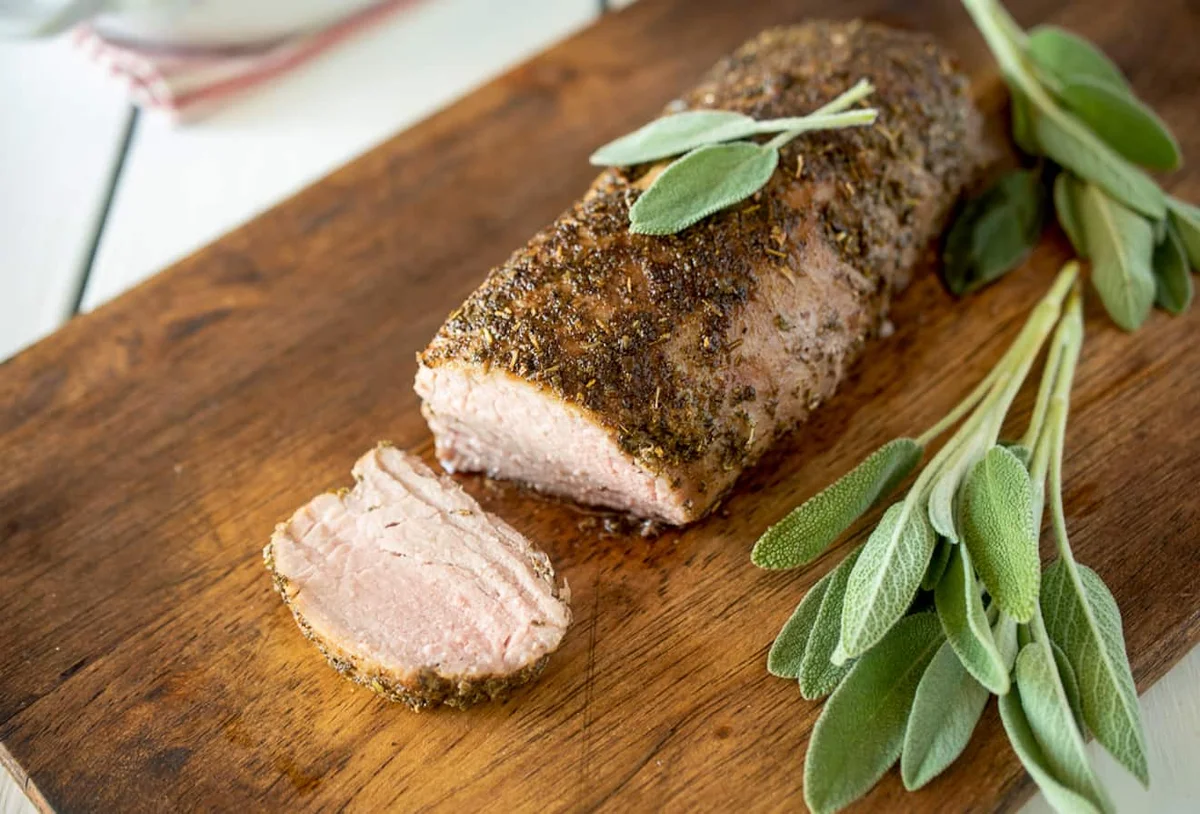 Sage Rubbed Pork Tenderloin