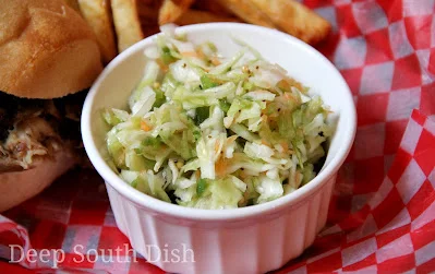Vinegar Coleslaw with Apple