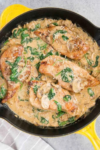 Pollo a la Florentina