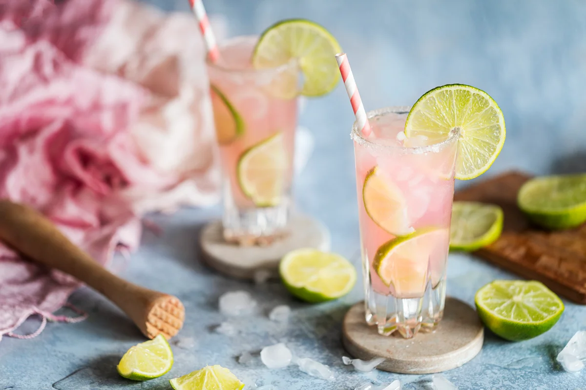 Watermelon Limeade With or Without Alcohol