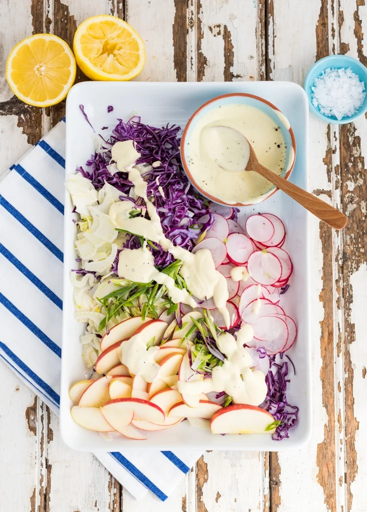 Fennel and Apple Coleslaw