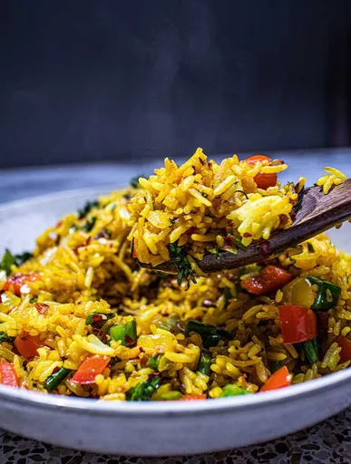 Turmeric Vegetable Fried Rice
