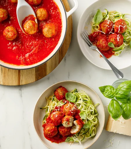 Boulettes de porc haché à l’italienne