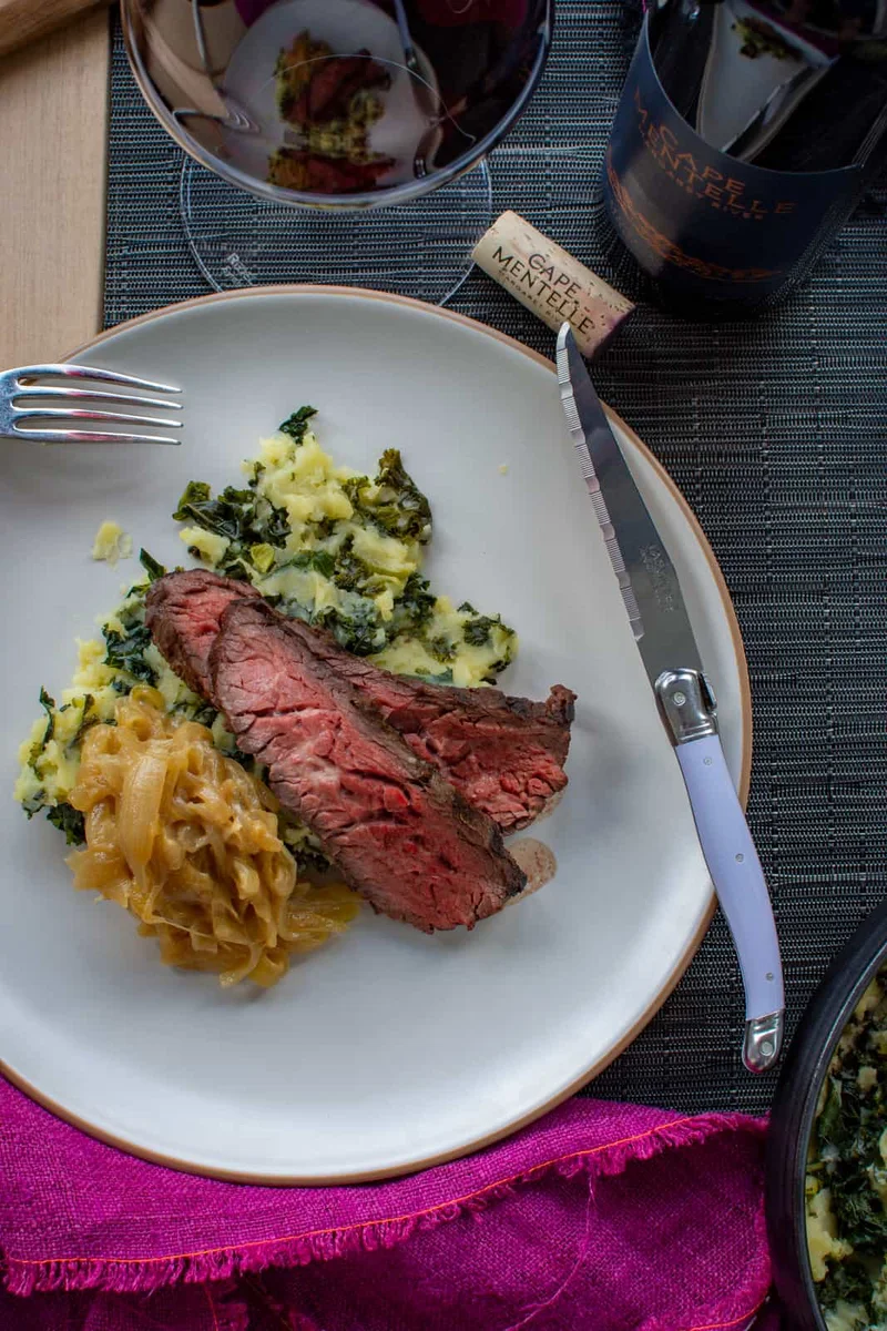 Miso Steak - Grilled Bavette Steak