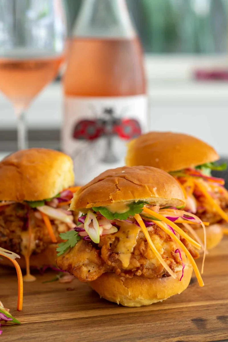 Fried Chicken Sliders