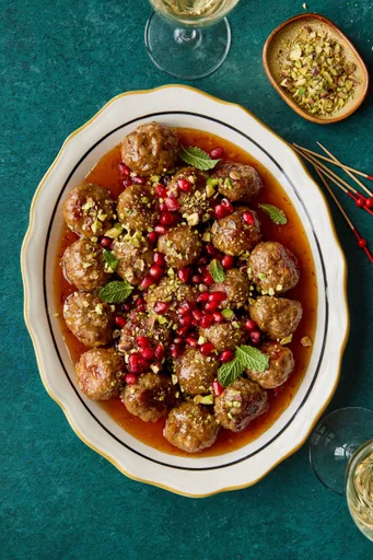 Boulettes apéro, sauce sucrée à l’abricot