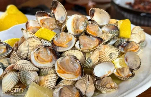 Berberechos al limón