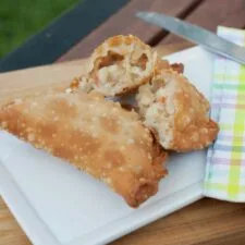 Empanadas de mariscos fritas