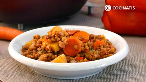 Lentejas con verduras: receta fácil y saludable