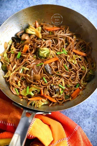 Vegetable Yakisoba | One-Pot Vegan Yakisoba Recipe