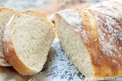 Pão caseiro sem sovar rápido