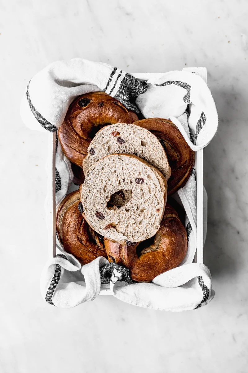 Cinnamon Raisin Bagels